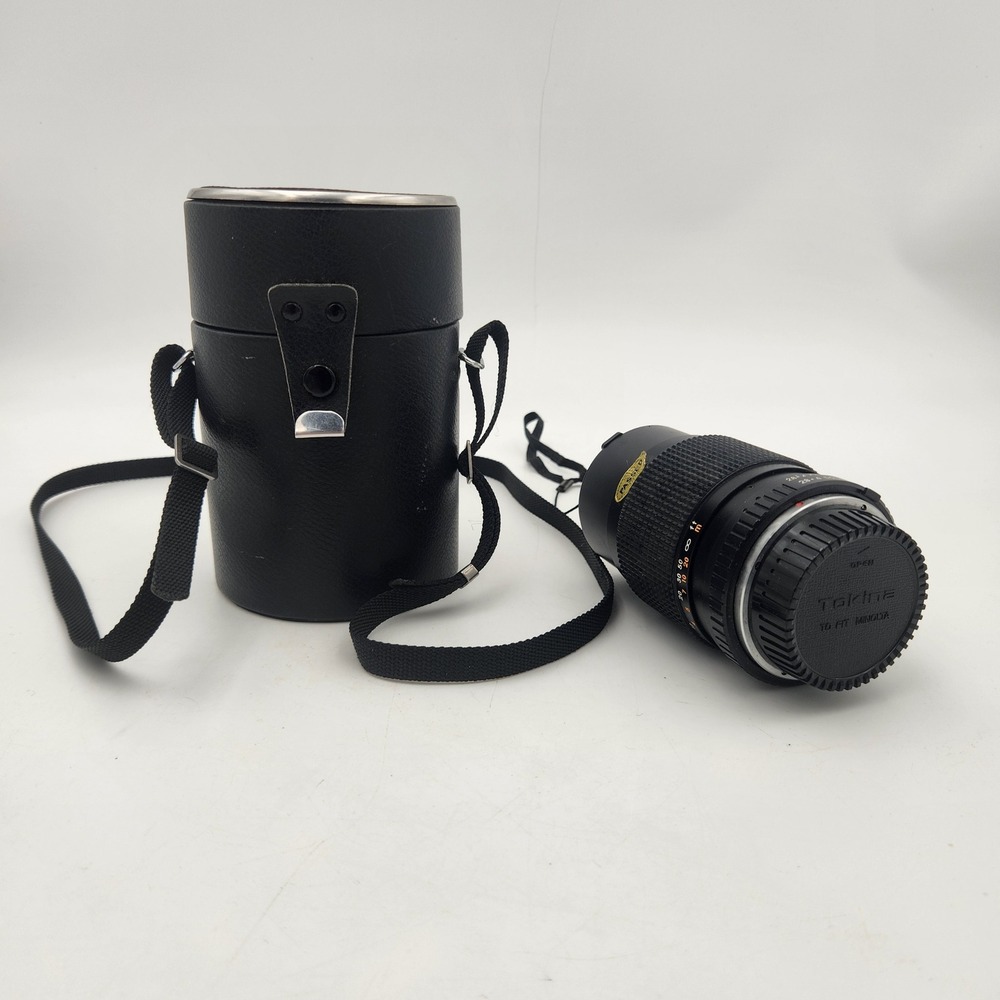 Tokina 135mm f2.8 Auto MC Telephoto Lens for Minolta with Hard Case 817180